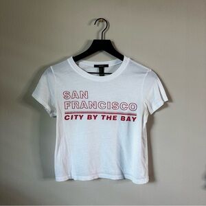 San Francisco Graphic Crop Top